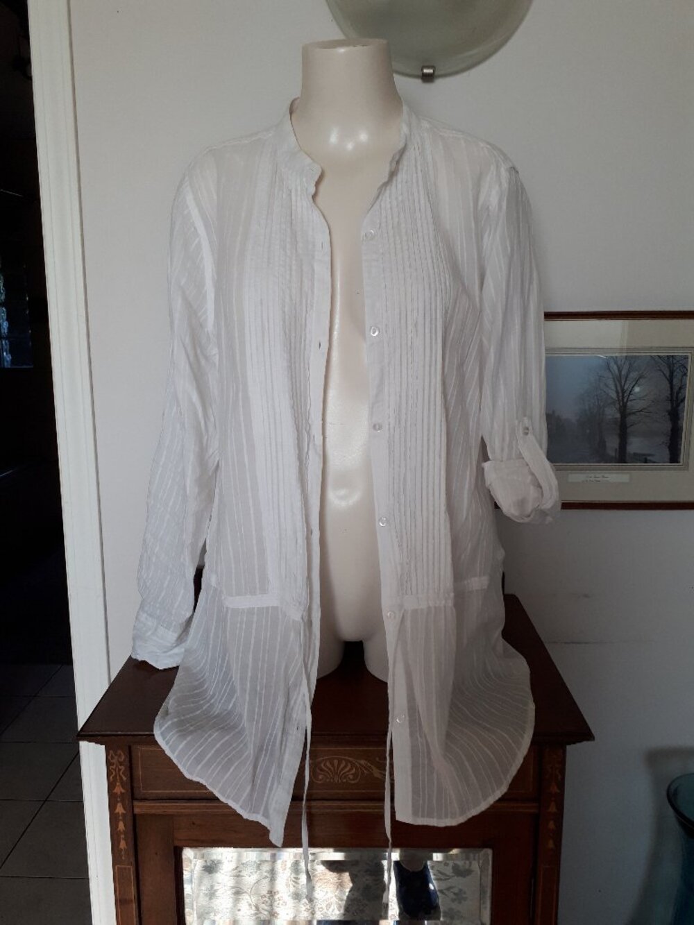 Gap Blouse - White - Size Large